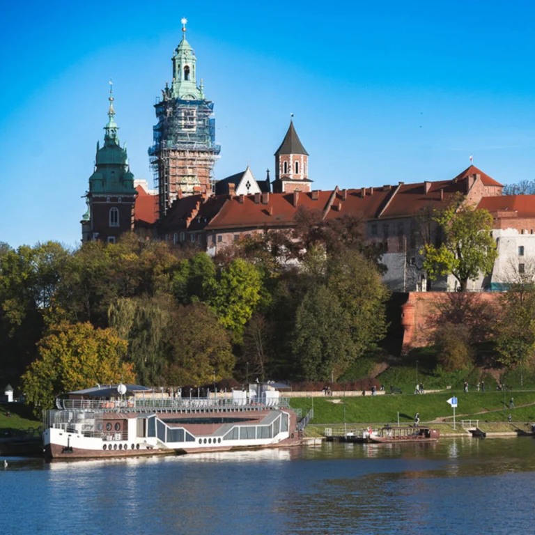 Nasza Rzeka event venue by the Vistula in Kraków